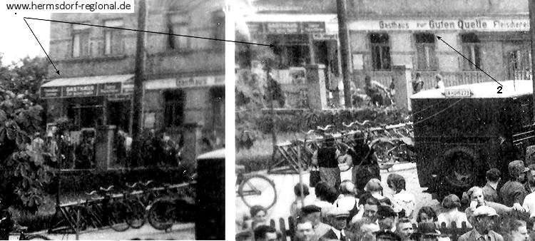 Aufnahmen um 1935 bei einem Apell auf dem Hof der HESCHO
